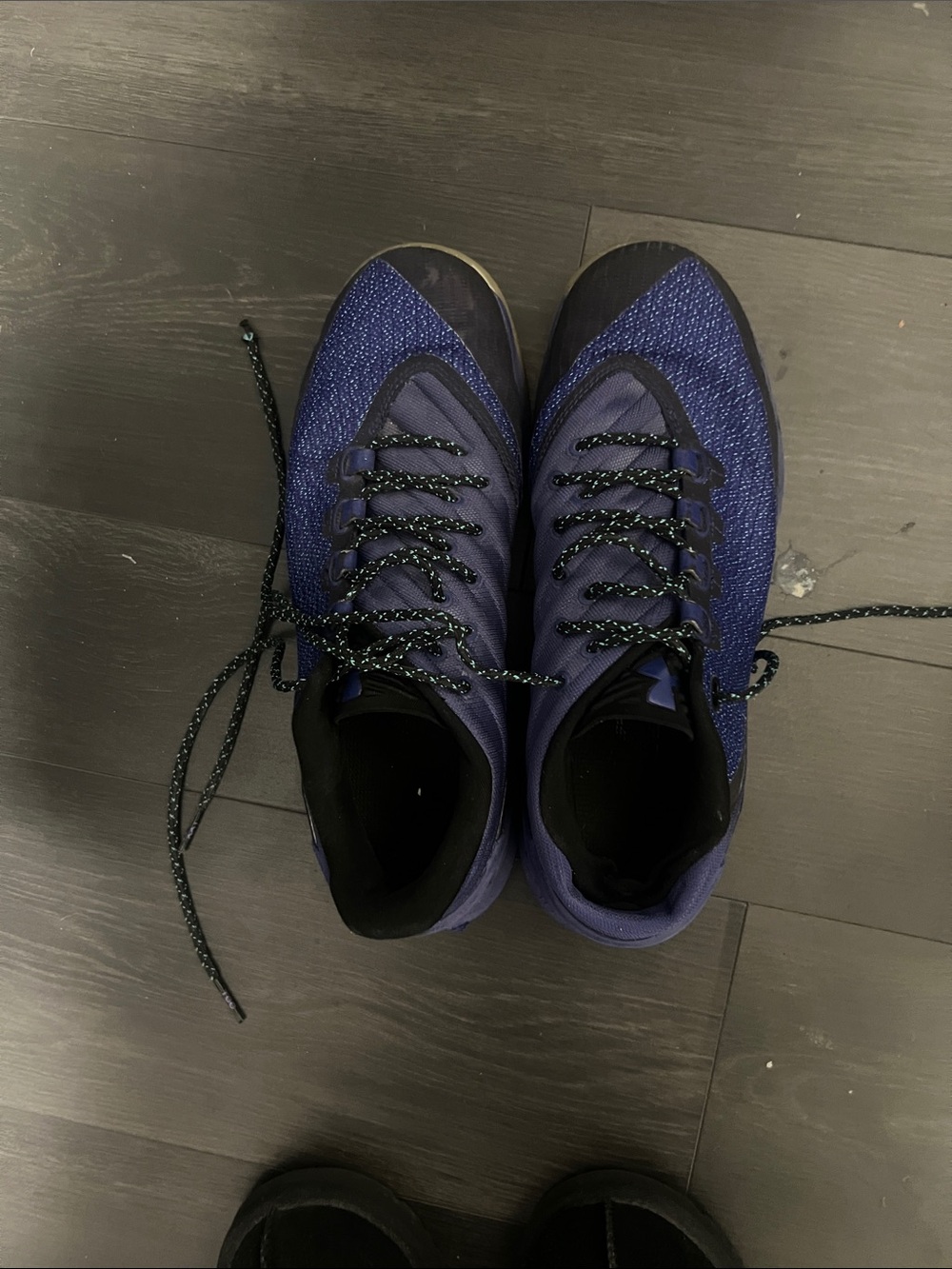 Under Armour Men's Athletic Shoes in Navy and Black